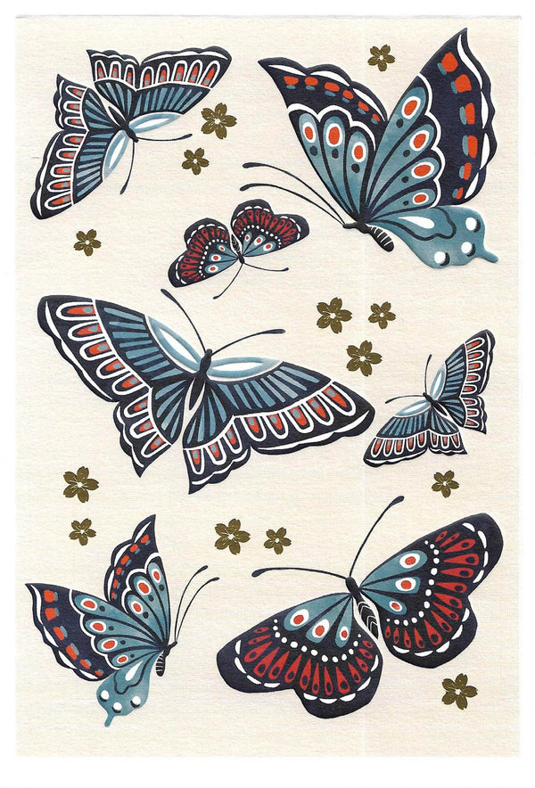Kort Pardon - butterflies