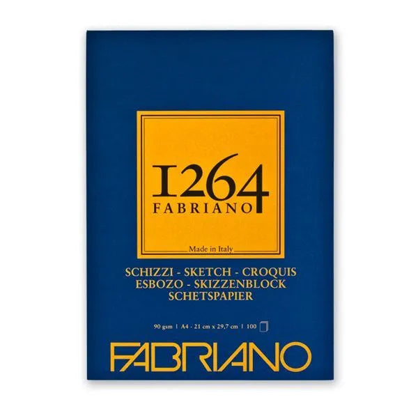 Fabriano 1264  SKETCH A4 90G SPI. 120SH