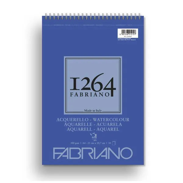 Fabriano 1264  WATERCOLOUR A3 300G SPI. 30SH