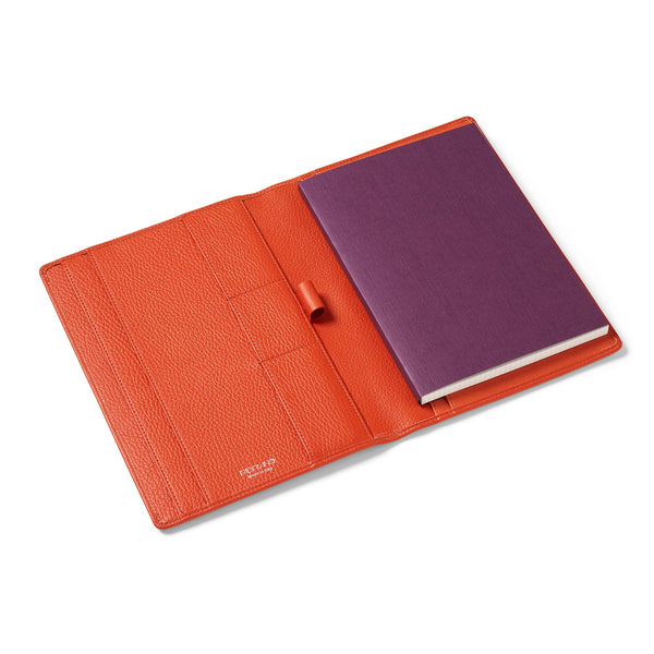 Fabriano lædermappe A5 orange