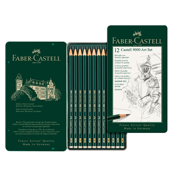 Faber-Castell Blyant 12 stk 8B-2H