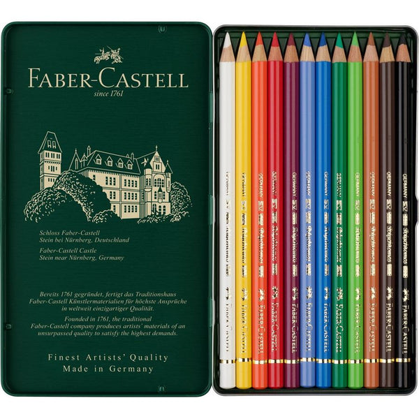 Faber-castell Polychromos farveblyanter 12 stk