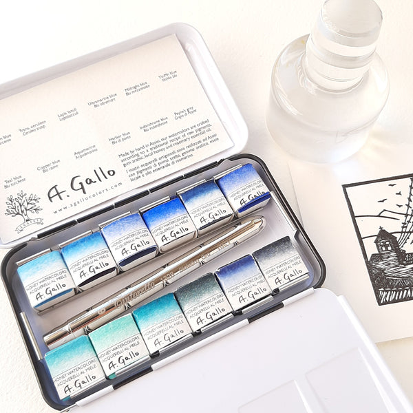 A. Gallo Colors Blue Palette