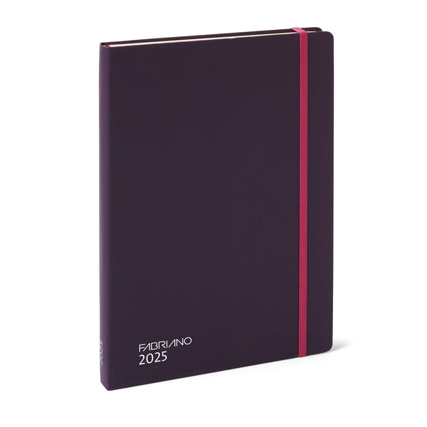 Fabriano 2025 Kalender Daily 14.5x20.5 Purple