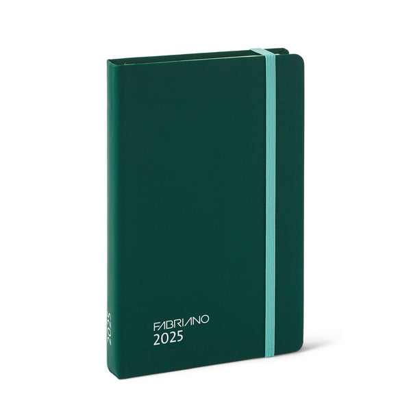 Fabriano 2025 Kalender Daily 9x14 Green