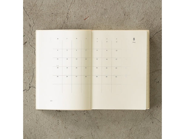Midori MD Kalender 2025 - Monthly Block - 1 day - 1 page