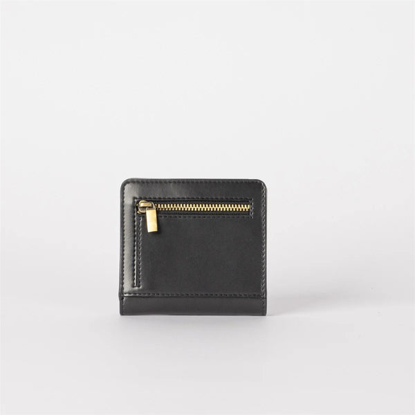 O My Bag Alex Fold-Over Wallet - Black Vegan Uppeal