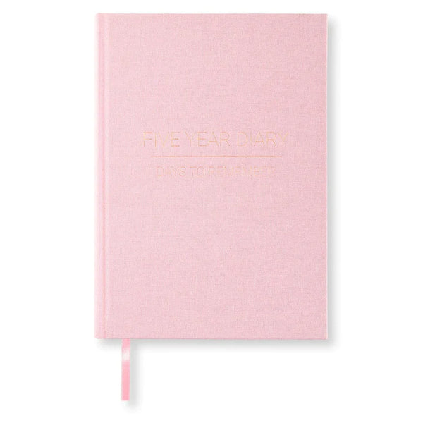 Paperstyle FIVE YEAR DIARY A5 Tea Rose