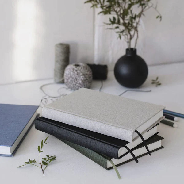 Paperstyle NOTEBOOK A5 128p. Ruled Rough Linen