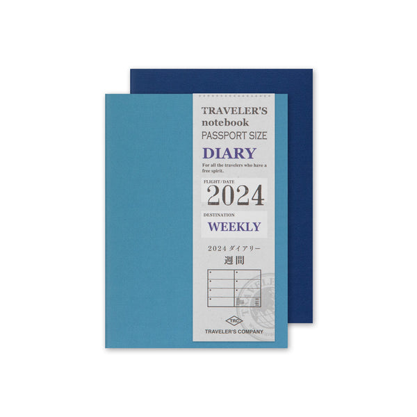 Traveler´s Company - Traveler´s Notebook - PP - Kalender 2024 Ugentlig