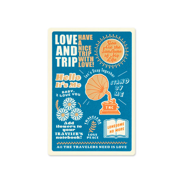 Traveler's Company - Traveler's Notebook - Underlay 2025 Passport Size