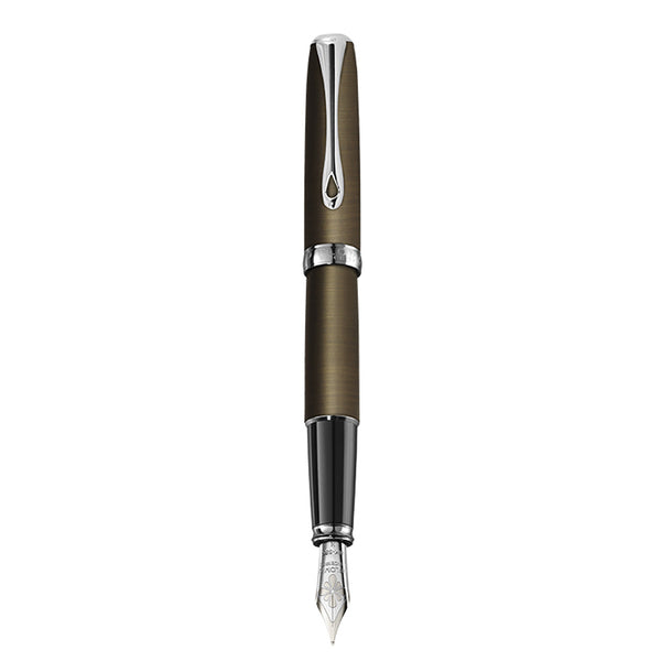 Diplomat Excellence A2 Oxyd Fyldepen - Messing