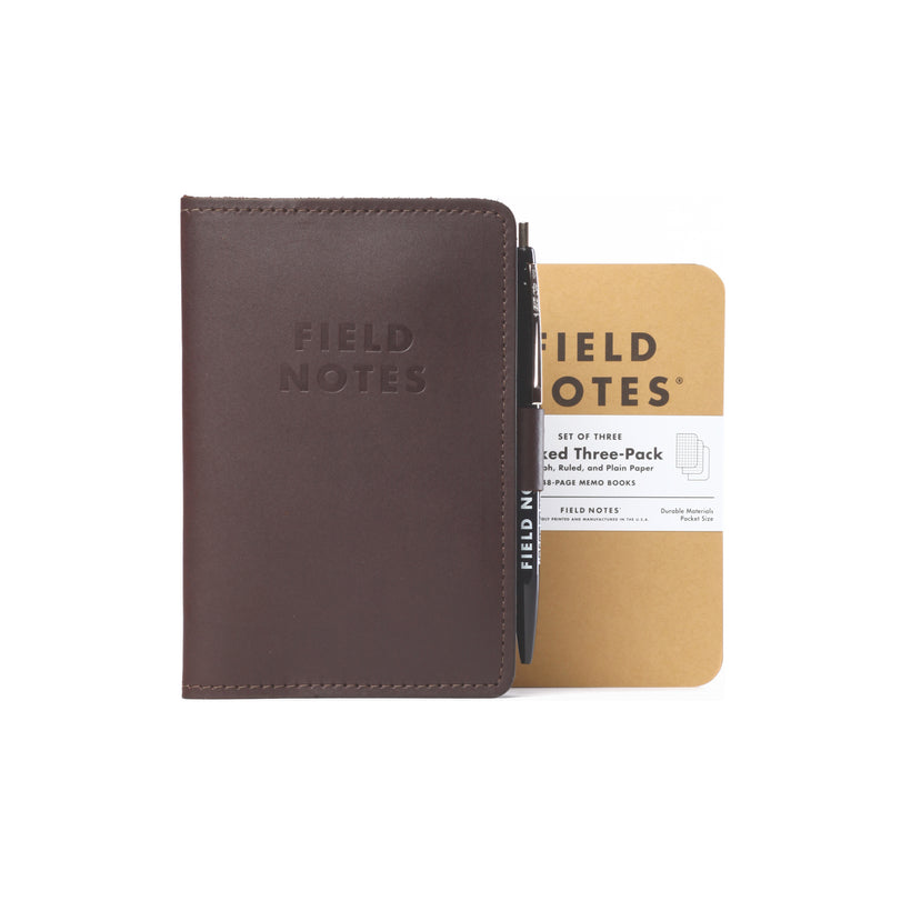 Daily Carry Notesbog læderomslag/Pung