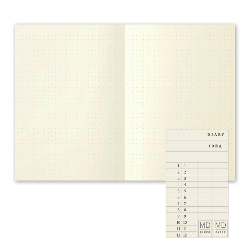 Midori MD Notesbog A5 - Dot Grid