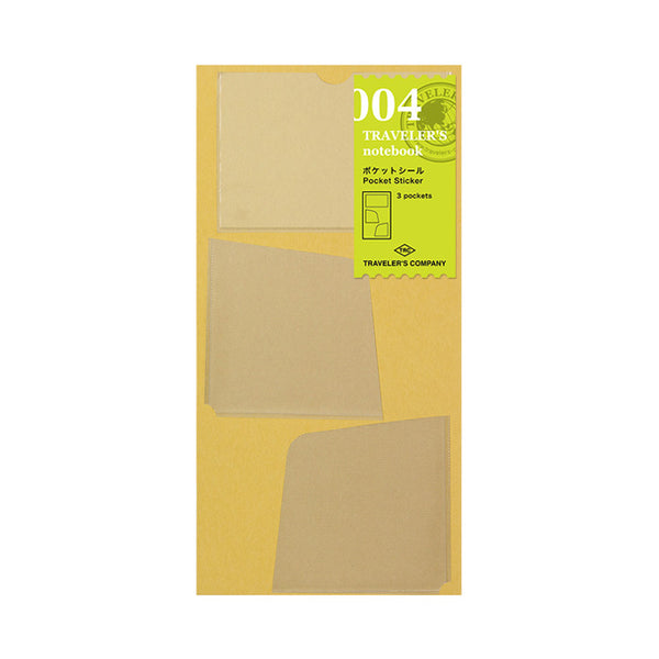 Traveler's Notebook Refill - Pocket Sticker