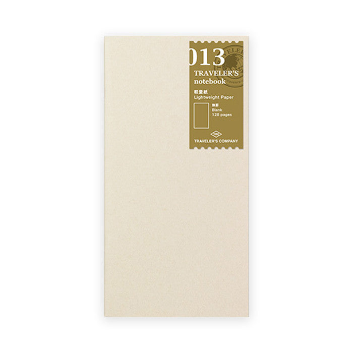 Traveler's Notebook Refill - Light Weight Paper