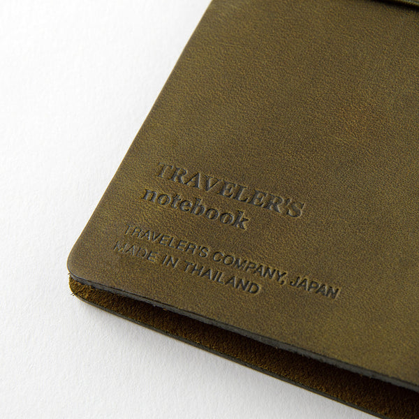 Traveler's Notebook Passport Size - Oliven