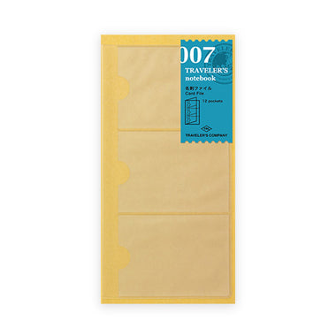 Traveler's Notebook Refill 007 - Card File