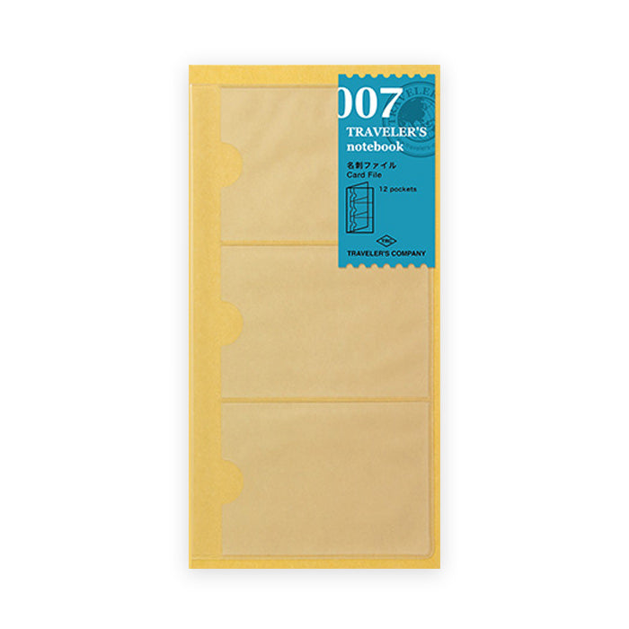 Traveler's Notebook Refill 007 - Card File