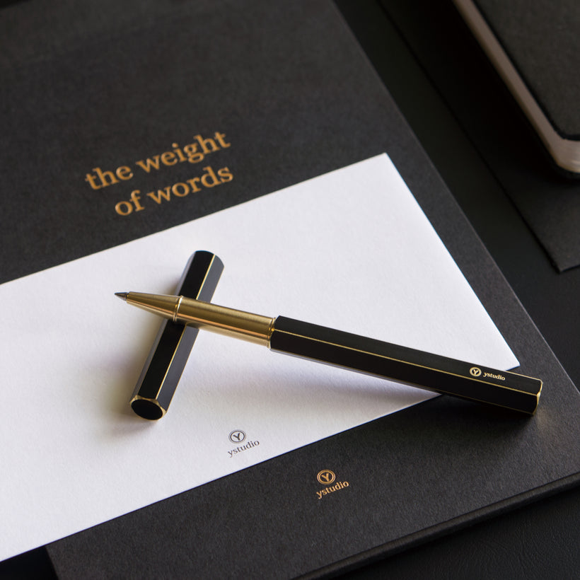 Ystudio Brassing Rollerball Pen